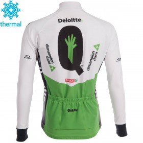 Maillot vélo 2018 Dimension Data Hiver Thermal Fleece N001
